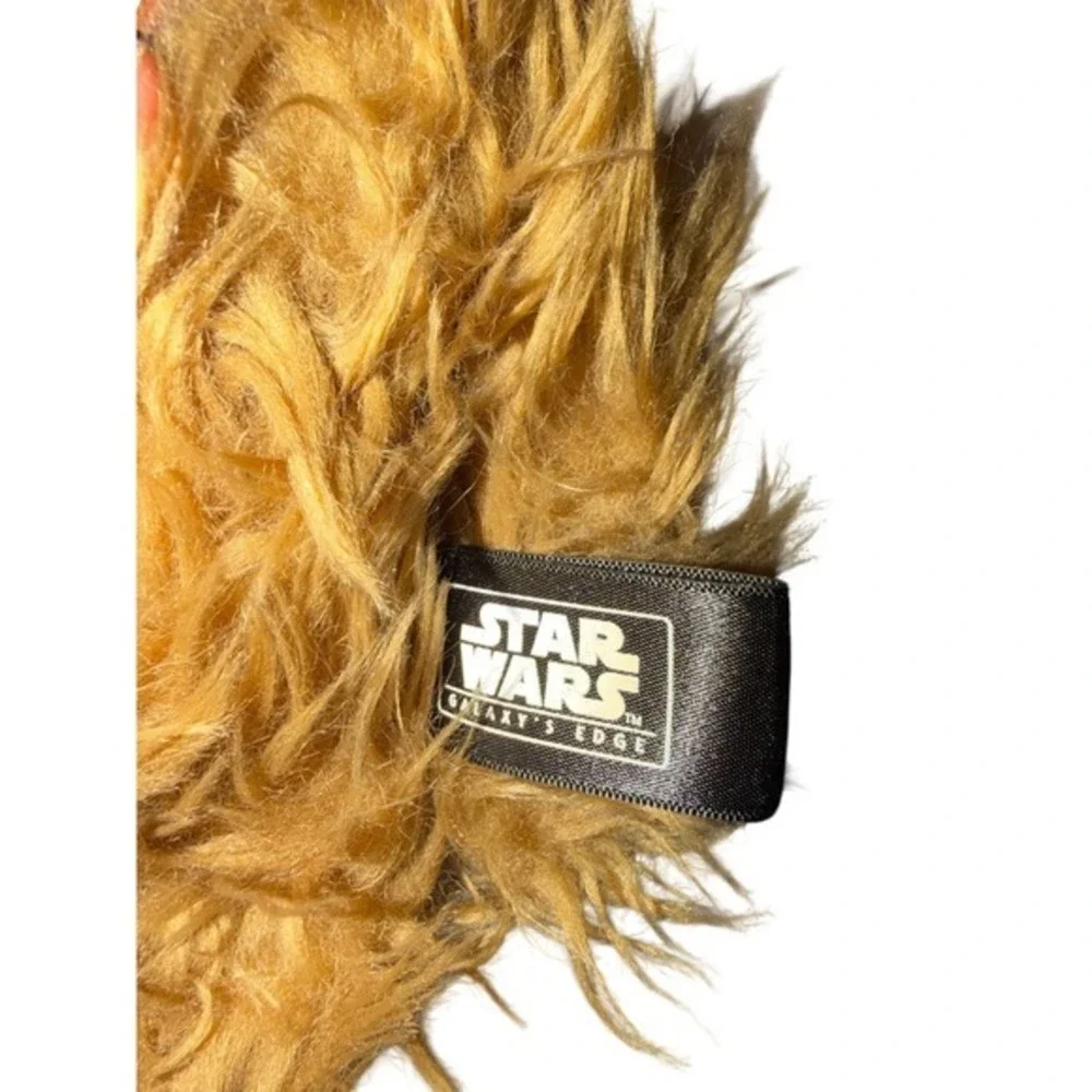 Star Wars Galaxy's‎ Edge Chewbacca Plush Toy Brown Excellent Bandolier Bag